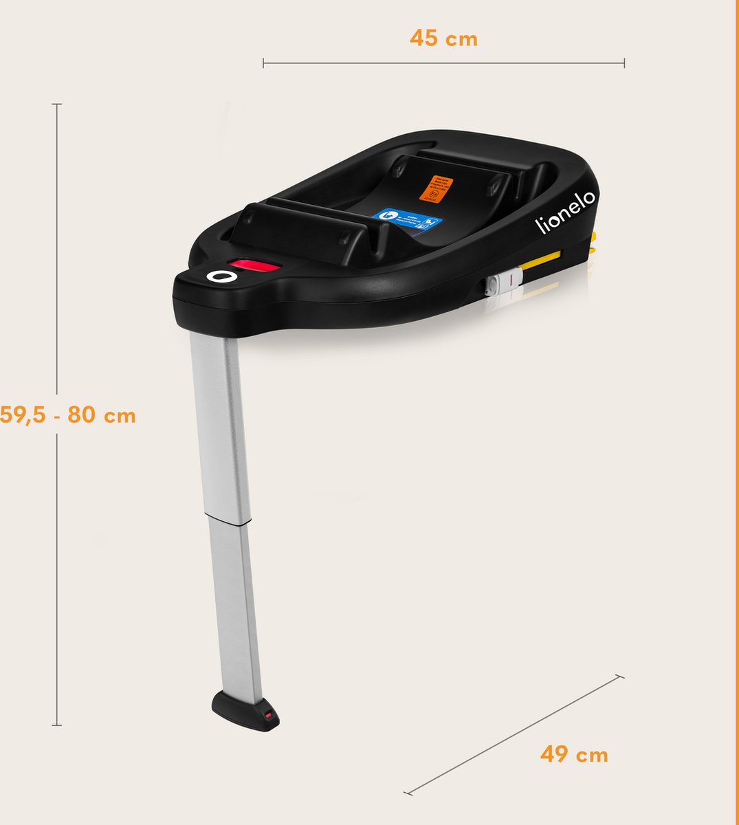 Lionelo Lemmy i-Size ISOFIX Basis