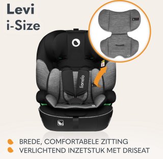 Lionelo Levi Autostoeltje i-Size Groep 1-2-3