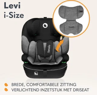 Lionelo Levi Autostoeltje i-Size Groep 1-2-3
