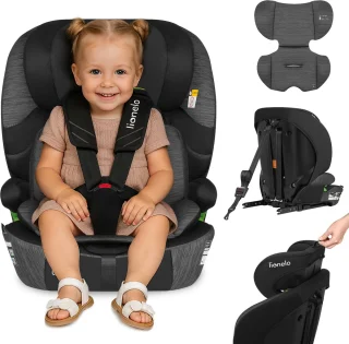 Lionelo Levi Fix i-Size Autostoeltje Red