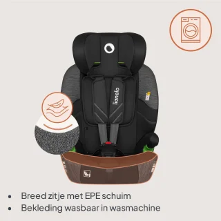 Lionelo Levi Fix i-Size Autostoeltje Red