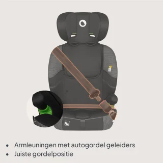 Lionelo Levi Fix i-Size Autostoeltje Red