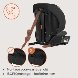 Lionelo Levi Fix i-Size Autostoeltje Red