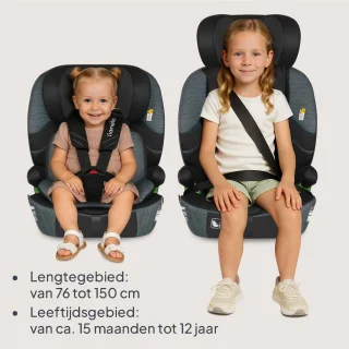 Lionelo Levi Fix i-Size Autostoeltje Red