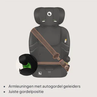Lionelo Levi Fix i-Size Autostoeltje Red