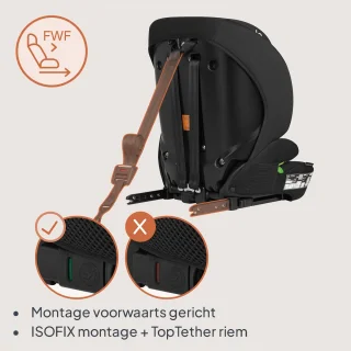 Lionelo Levi Fix i-Size Autostoeltje Red