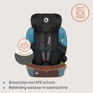 Lionelo Levi Fix i-Size Autostoeltje Red