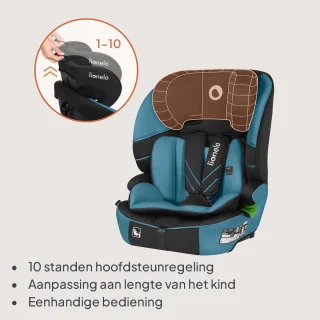 Lionelo Levi Fix i-Size Autostoeltje Red