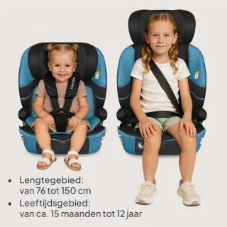 Lionelo Levi Fix i-Size Autostoeltje Red