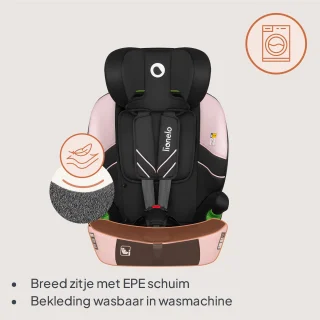 Lionelo Levi Fix i-Size Autostoeltje Red