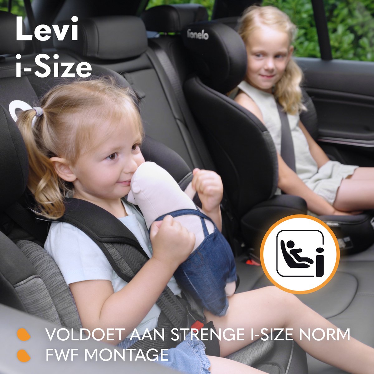 Lionelo Levi i-Size Autostoeltje Groep 1-2-3