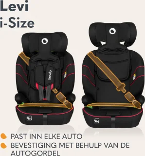 Lionelo Levi i-Size Autostoeltje Groep 1-2-3