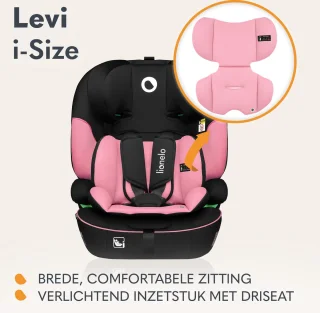 Lionelo Levi i-Size Autostoeltje Groep 1-2-3