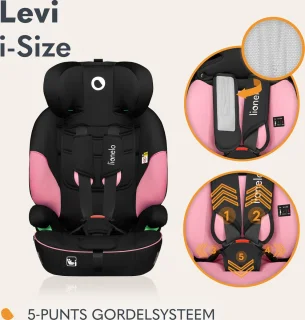 Lionelo Levi i-Size Autostoeltje Groep 1-2-3