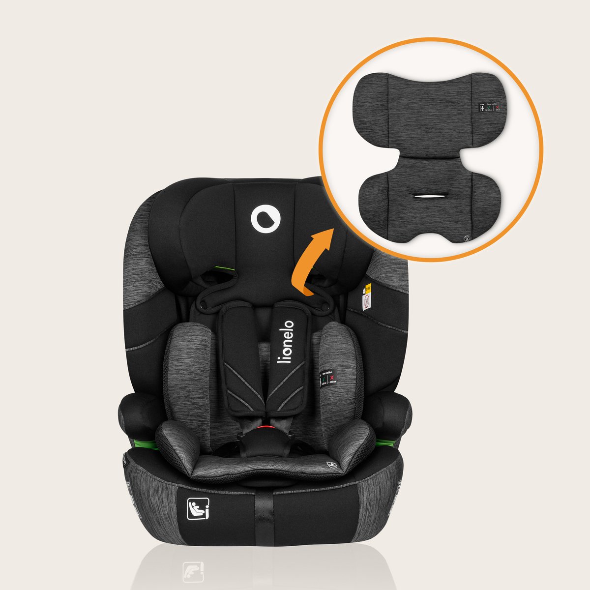 Wat vinden we goed aan de Lionelo Levi One i-Size Autostoel Groep 0+/1 76-150 cm
