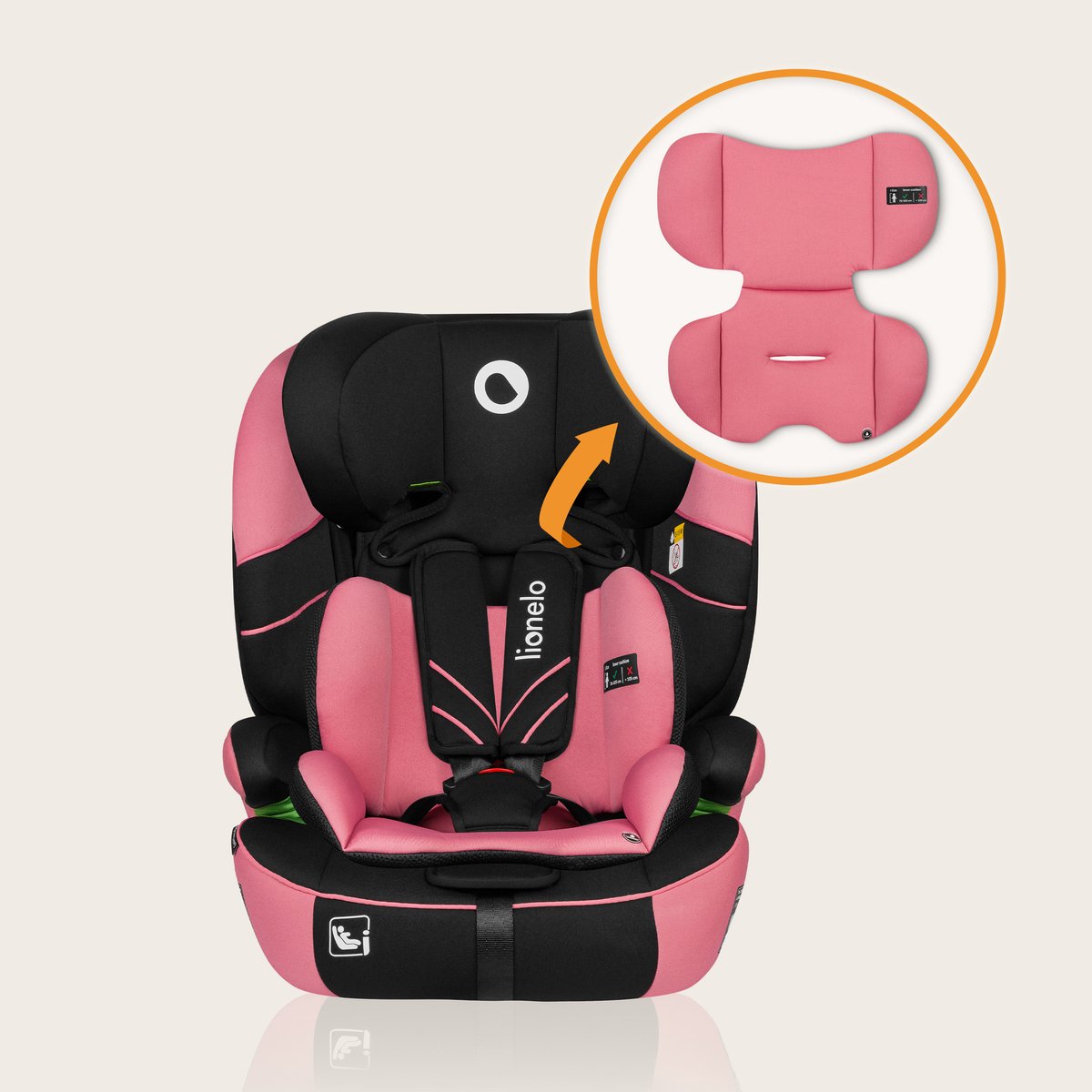Lionelo Levi One i-Size Autostoeltje Groep 0+ en 1