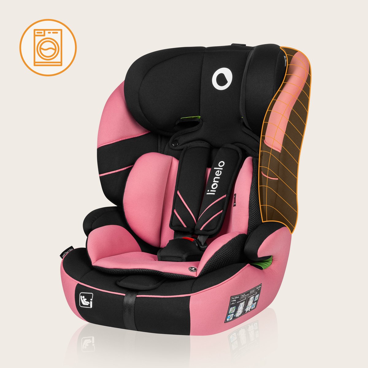 Lionelo Levi One i-Size Autostoeltje Groep 0+ en 1