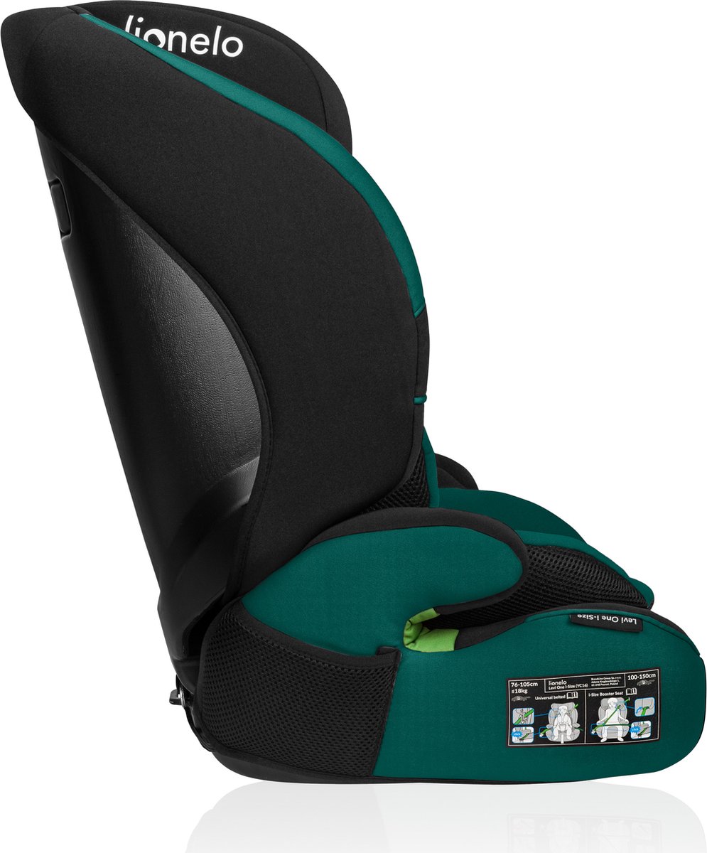 Wat vinden we goed aan de Lionelo Levi One i-Size Autostoeltje Groep 0+ en 1