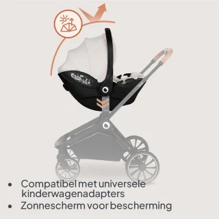 Lionelo Moxie i-Size Autostoel en Draagstoel 40-87 cm