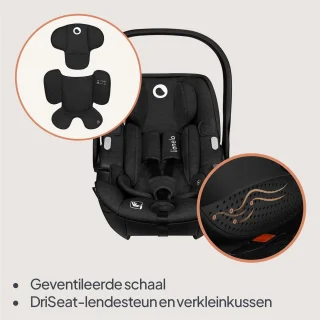 Lionelo Moxie i-Size Autostoel en Draagstoel 40-87 cm ISOFIX