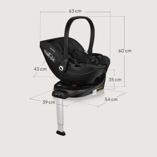 Lionelo Moxie i-Size Autostoel met ISOFIX-basis
