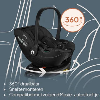 Lionelo Moxie i-Size Autostoel met ISOFIX-basis