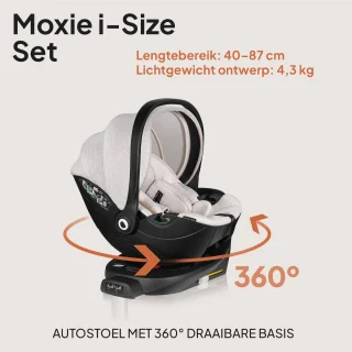 Lionelo Moxie i-Size Autostoel met ISOFIX-basis