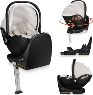 Lionelo Moxie i-Size Autostoel met ISOFIX-basis