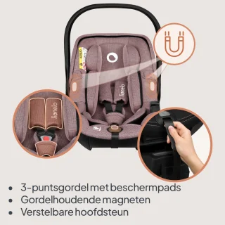 Lionelo Moxie i-Size Autostoel/Draagstoel