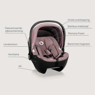 Lionelo Moxie i-Size Autostoel/Draagstoel