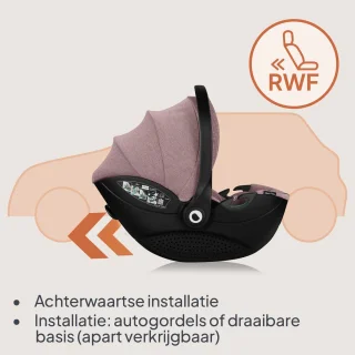 Lionelo Moxie i-Size Autostoel/Draagstoel