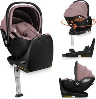 Lionelo Moxie i-Size Autostoeltje Set