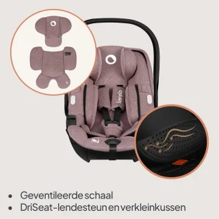 Lionelo Moxie i-Size Autostoeltje Set