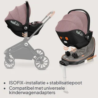 Lionelo Moxie i-Size Autostoeltje Set