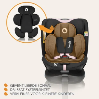 Lionelo Navy i-Size Autostoel 0-36 kg 360° Draaibaar ISOFIX