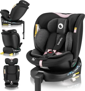 Lionelo Navy i-Size Autostoel 0-36 kg 360° Draaibaar ISOFIX