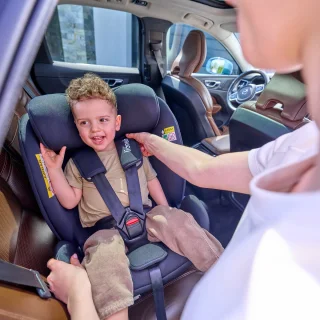 Lionelo Navy i-Size Autostoel 0-36 kg 360° Draaibaar ISOFIX