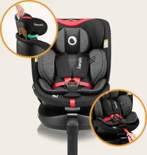 Lionelo Navy i-Size Autostoel 0-36 kg 360° ISOFIX