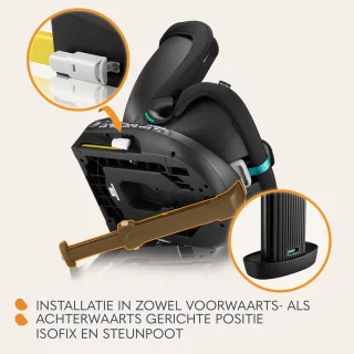 Lionelo Navy i-Size Autostoel 0-36 kg 360° ISOFIX Groep 0/1/2/3