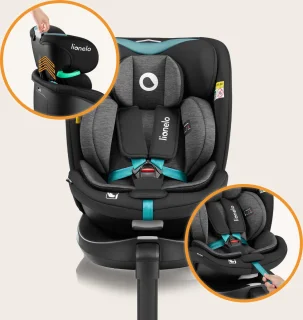 Lionelo Navy i-Size Autostoel 0-36 kg 360° ISOFIX Groep 0/1/2/3