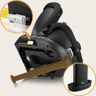 Lionelo Navy i-Size Autostoel 360° ISOFIX Groep 0/1/2/3