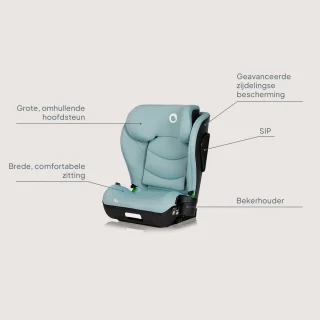 Lionelo Neal i-Size Autostoel 100-150 cm