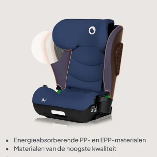 Lionelo Neal i-Size Autostoel 100-150 cm ISOFIX & Gordel