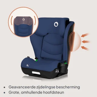 Lionelo Neal i-Size Autostoel 100-150 cm ISOFIX & Gordel