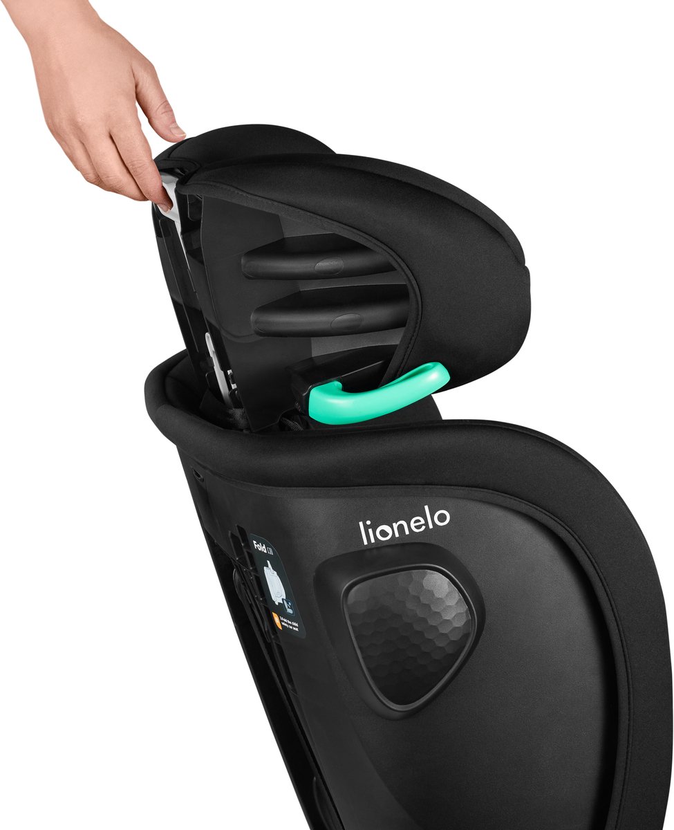 Wat vinden we goed aan de Lionelo Nelly i-Size Autostoel Groep 0+ 76-150 cm ISOFIX Top Tether