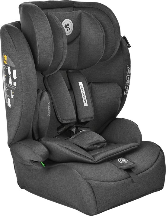 Lorelli Adventure Black Jasper i-Size Autostoel 76-150 cm