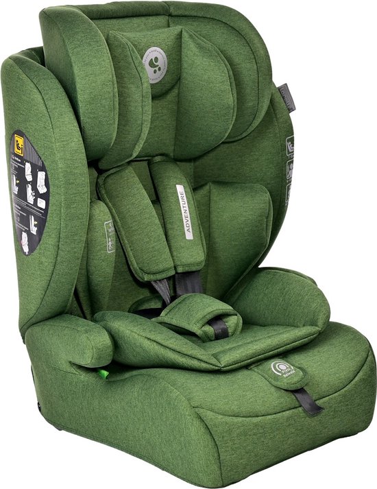 Lorelli Adventure i-Size Autostoel Green 76-150 cm
