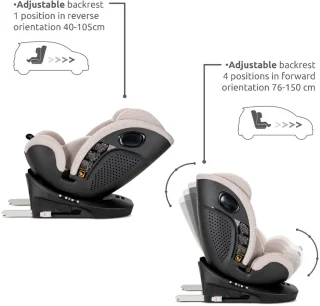 Lorelli Perseus i-Size Autostoel Black