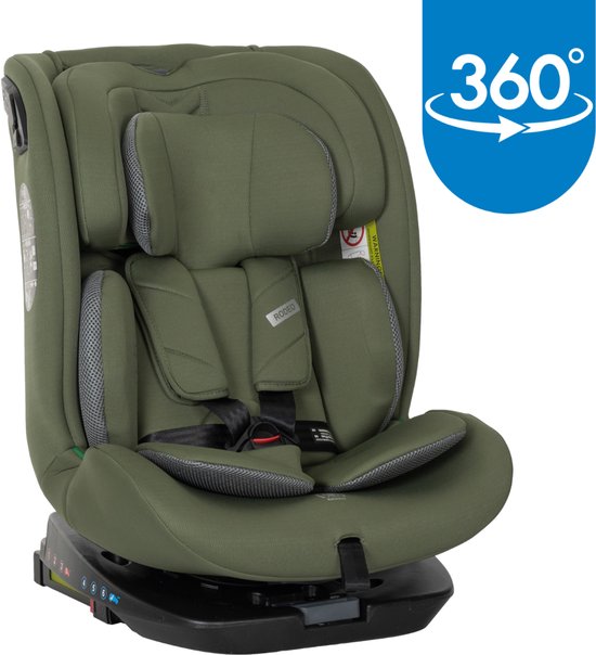 Lorelli Rodeo Green & Grey i-Size Autostoel 40-150 cm