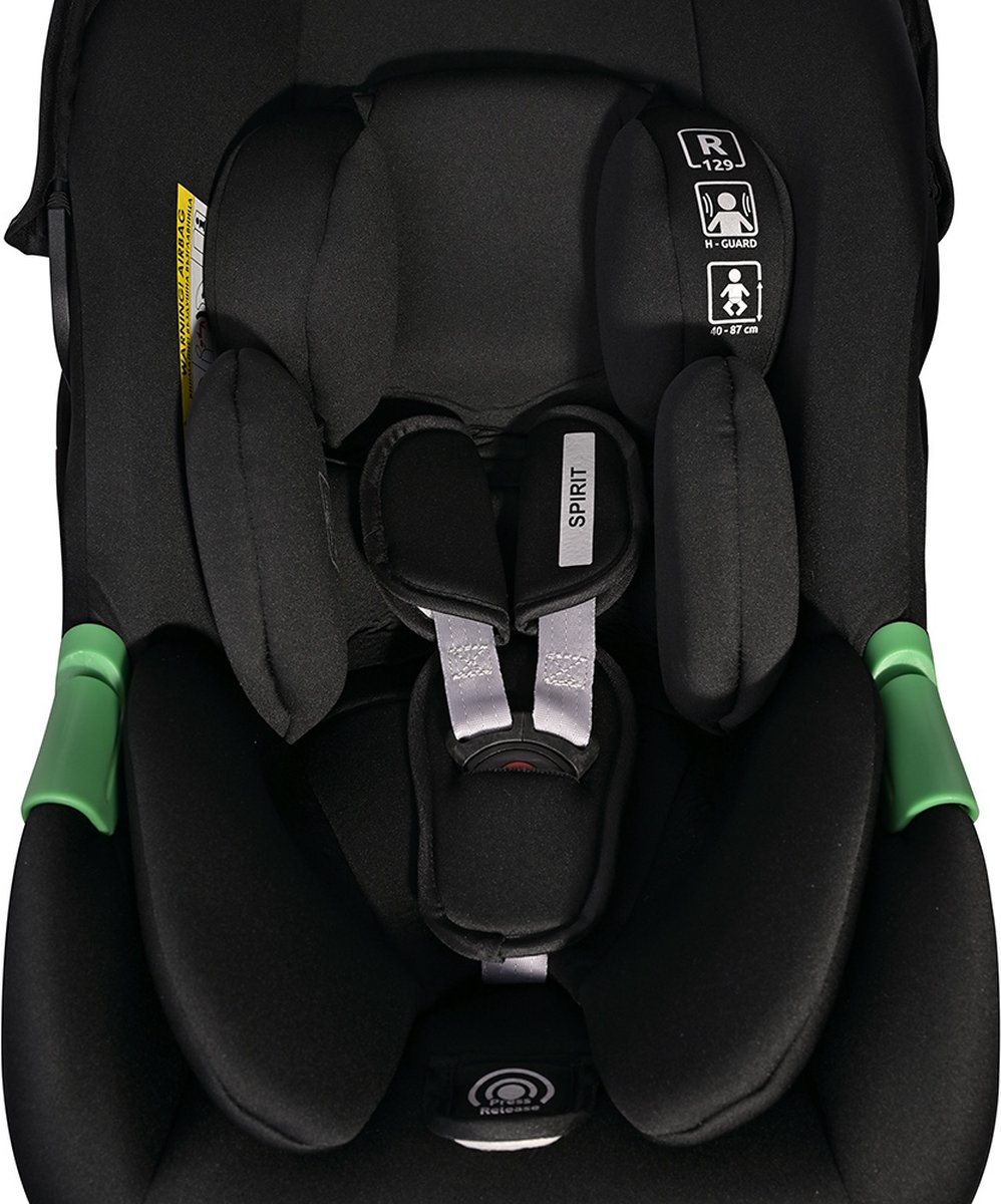 Lorelli Spirit Black Jasper i-Size Autostoel 40-87 cm